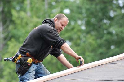 Matt is one of our skilled Santa Clara roofing experts and he works on a new roof repair